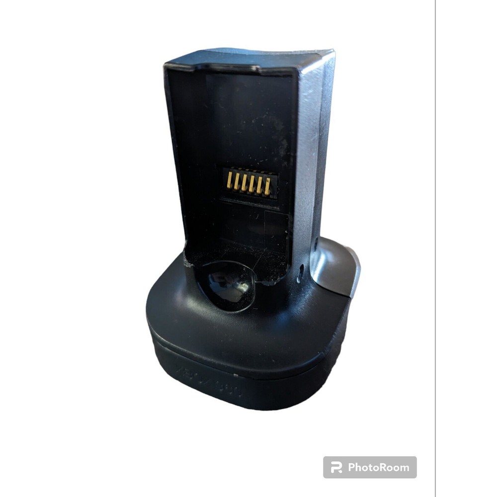 Official Genuine OEM Microsoft XBox 360 Quick Dual Charger Black V85 No Battery